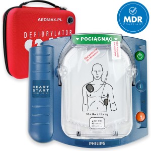 Defibrylator AED Philips HS1 w torbie