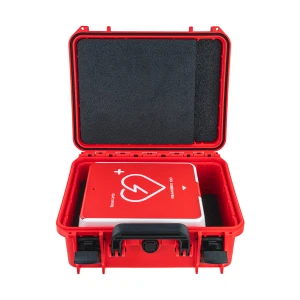 Zestaw Defibrylator AED Reanibex 100 + walizka ochronna IP67