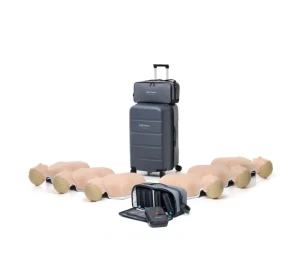 Zestaw do nauki RKO - 6 Little Anne jasna skóra + 6 AED + torba na AED Trainer