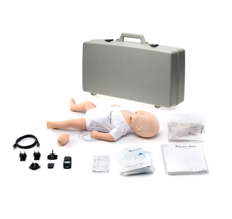 Fantom niemowlęcia do nauki RKO Resusci Baby QCPR 1.png